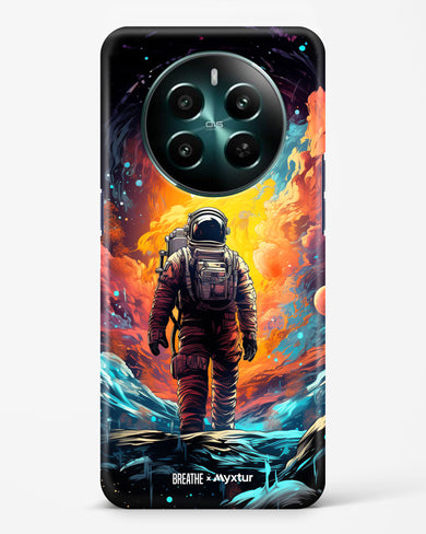 Technicolor Space Adventure [BREATHE] Hard Case Phone Cover (Realme)