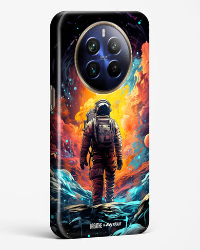 Technicolor Space Adventure [BREATHE] Hard Case Phone Cover (Realme)