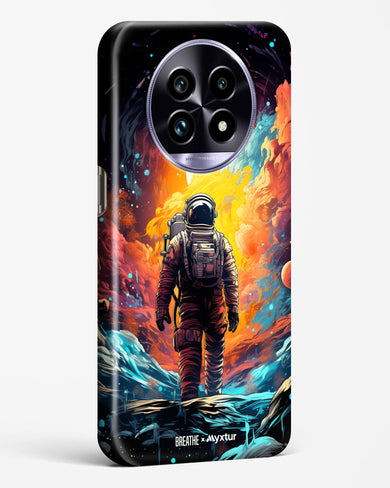 Technicolor Space Adventure [BREATHE] Hard Case Phone Cover (Realme)