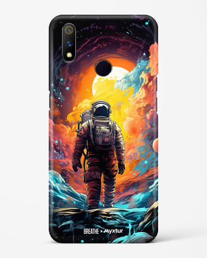 Technicolor Space Adventure [BREATHE] Hard Case Phone Cover (Realme)