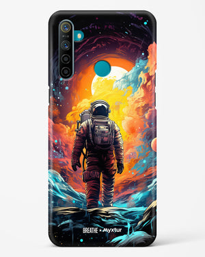 Technicolor Space Adventure [BREATHE] Hard Case Phone Cover (Realme)