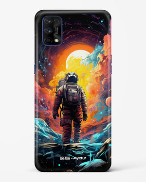 Technicolor Space Adventure [BREATHE] Hard Case Phone Cover (Realme)