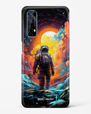 Technicolor Space Adventure [BREATHE] Hard Case Phone Cover (Realme)