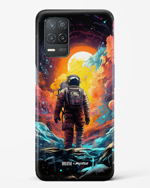Technicolor Space Adventure [BREATHE] Hard Case Phone Cover (Realme)