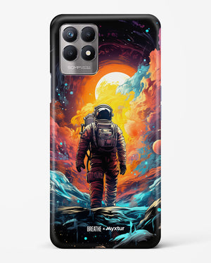 Technicolor Space Adventure [BREATHE] Hard Case Phone Cover (Realme)