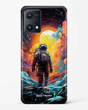 Technicolor Space Adventure [BREATHE] Hard Case Phone Cover (Realme)