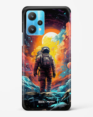 Technicolor Space Adventure [BREATHE] Hard Case Phone Cover (Realme)
