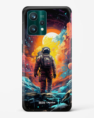 Technicolor Space Adventure [BREATHE] Hard Case Phone Cover (Realme)