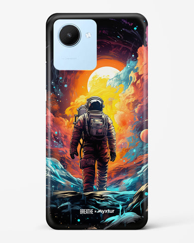 Technicolor Space Adventure [BREATHE] Hard Case Phone Cover (Realme)