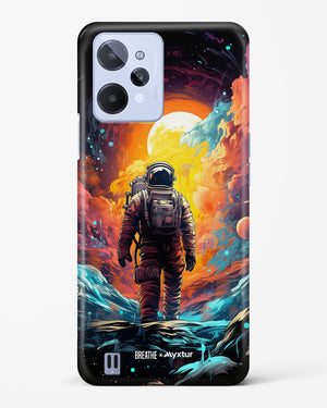 Technicolor Space Adventure [BREATHE] Hard Case Phone Cover (Realme)
