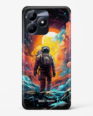Technicolor Space Adventure [BREATHE] Hard Case Phone Cover (Realme)