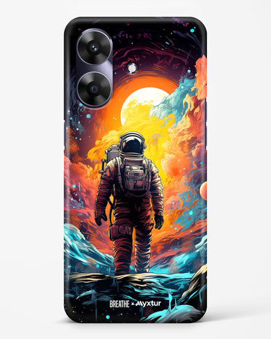 Technicolor Space Adventure [BREATHE] Hard Case Phone Cover (Realme)