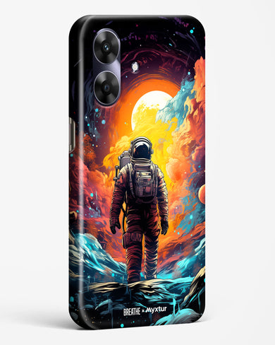 Technicolor Space Adventure [BREATHE] Hard Case Phone Cover (Realme)