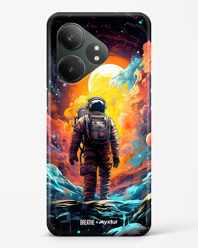 Technicolor Space Adventure [BREATHE] Hard Case Phone Cover (Realme)