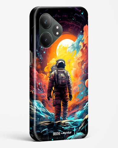 Technicolor Space Adventure [BREATHE] Hard Case Phone Cover (Realme)