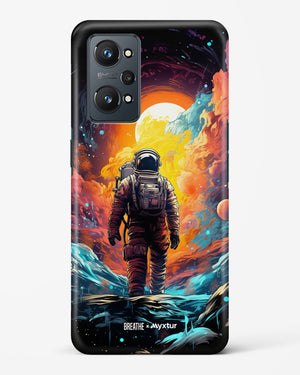 Technicolor Space Adventure [BREATHE] Hard Case Phone Cover (Realme)