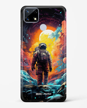 Technicolor Space Adventure [BREATHE] Hard Case Phone Cover (Realme)