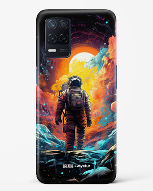 Technicolor Space Adventure [BREATHE] Hard Case Phone Cover (Realme)