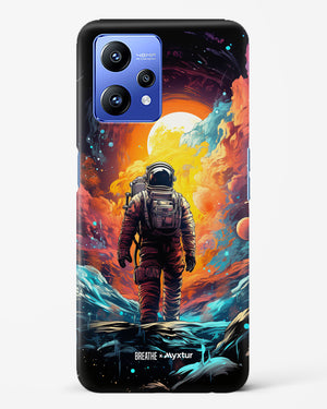 Technicolor Space Adventure [BREATHE] Hard Case Phone Cover (Realme)