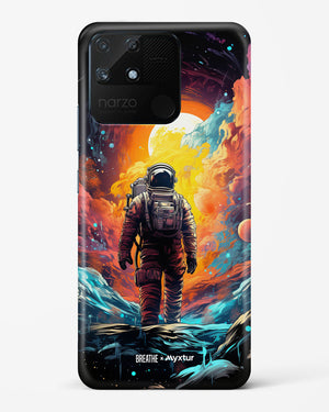 Technicolor Space Adventure [BREATHE] Hard Case Phone Cover (Realme)