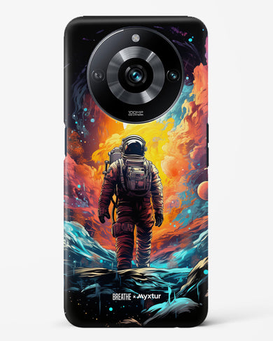 Technicolor Space Adventure [BREATHE] Hard Case Phone Cover (Realme)
