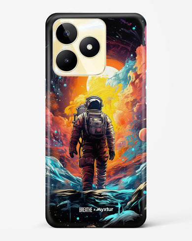 Technicolor Space Adventure [BREATHE] Hard Case Phone Cover (Realme)