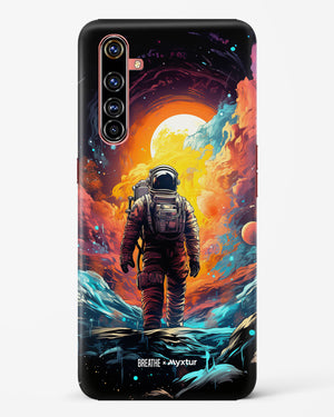 Technicolor Space Adventure [BREATHE] Hard Case Phone Cover (Realme)
