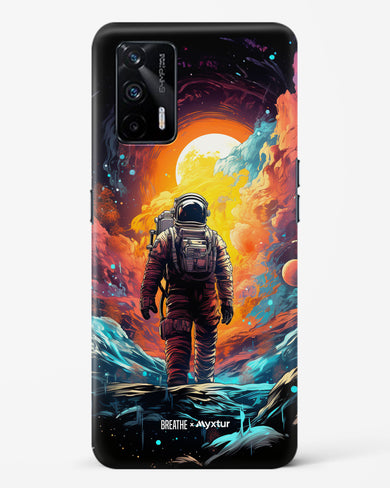 Technicolor Space Adventure [BREATHE] Hard Case Phone Cover (Realme)