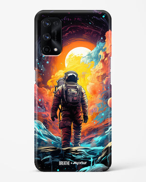 Technicolor Space Adventure [BREATHE] Hard Case Phone Cover (Realme)