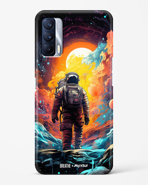 Technicolor Space Adventure [BREATHE] Hard Case Phone Cover (Realme)