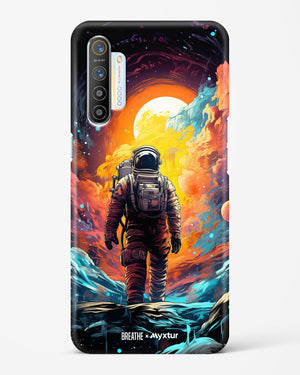 Technicolor Space Adventure [BREATHE] Hard Case Phone Cover (Realme)