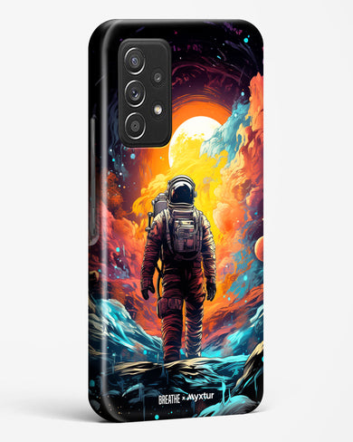 Technicolor Space Adventure [BREATHE] Hard Case Phone Cover (Samsung)