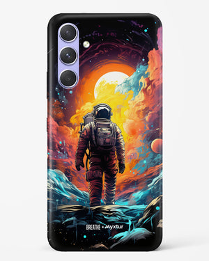 Technicolor Space Adventure [BREATHE] Hard Case Phone Cover (Samsung)