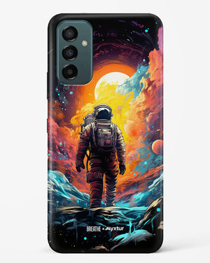 Technicolor Space Adventure [BREATHE] Hard Case Phone Cover (Samsung)
