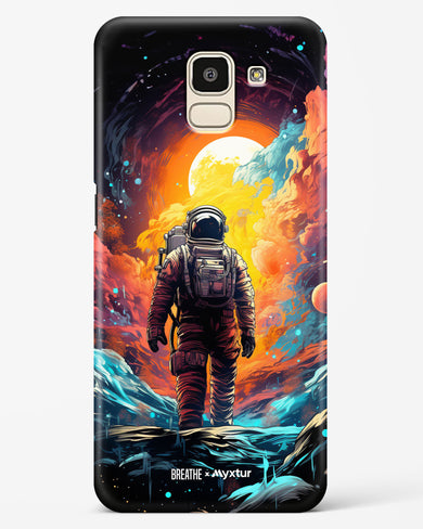 Technicolor Space Adventure [BREATHE] Hard Case Phone Cover (Samsung)