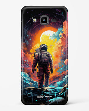 Technicolor Space Adventure [BREATHE] Hard Case Phone Cover (Samsung)