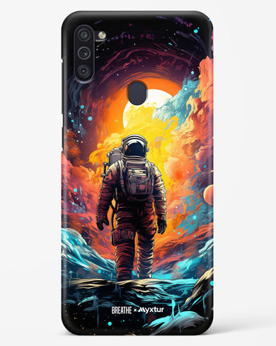 Technicolor Space Adventure [BREATHE] Hard Case Phone Cover (Samsung)