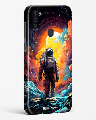 Technicolor Space Adventure [BREATHE] Hard Case Phone Cover (Samsung)