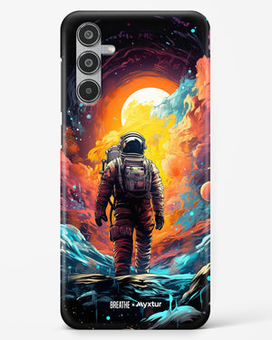 Technicolor Space Adventure [BREATHE] Hard Case Phone Cover (Samsung)
