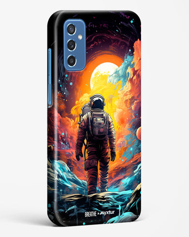 Technicolor Space Adventure [BREATHE] Hard Case Phone Cover (Samsung)