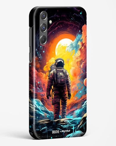 Technicolor Space Adventure [BREATHE] Hard Case Phone Cover (Samsung)