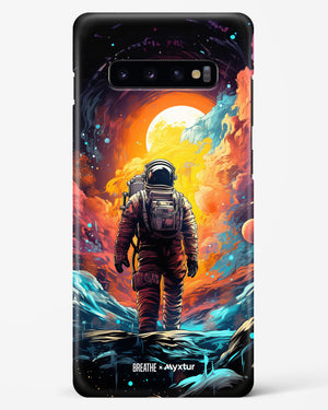 Technicolor Space Adventure [BREATHE] Hard Case Phone Cover (Samsung)