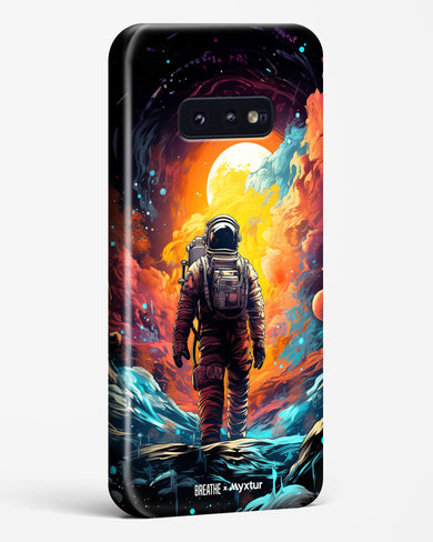 Technicolor Space Adventure [BREATHE] Hard Case Phone Cover (Samsung)