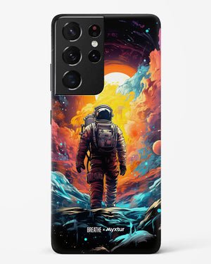 Technicolor Space Adventure [BREATHE] Hard Case Phone Cover (Samsung)