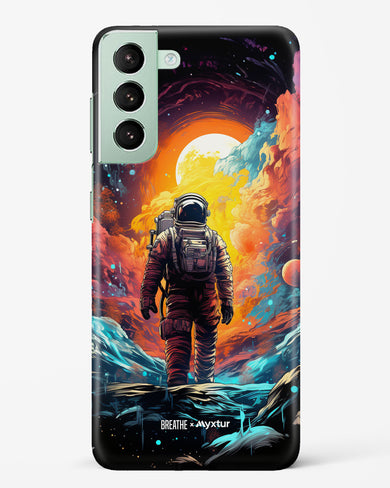 Technicolor Space Adventure [BREATHE] Hard Case Phone Cover (Samsung)