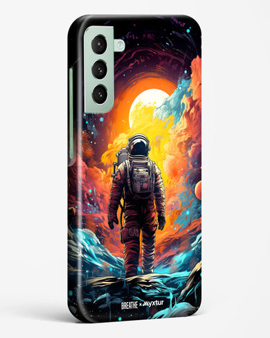 Technicolor Space Adventure [BREATHE] Hard Case Phone Cover (Samsung)