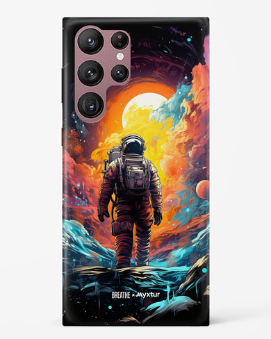 Technicolor Space Adventure [BREATHE] Hard Case Phone Cover (Samsung)