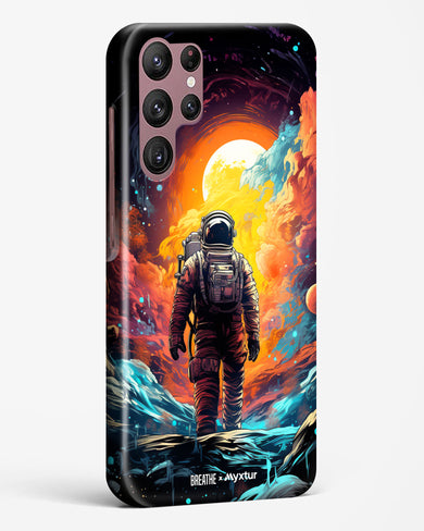Technicolor Space Adventure [BREATHE] Hard Case Phone Cover (Samsung)