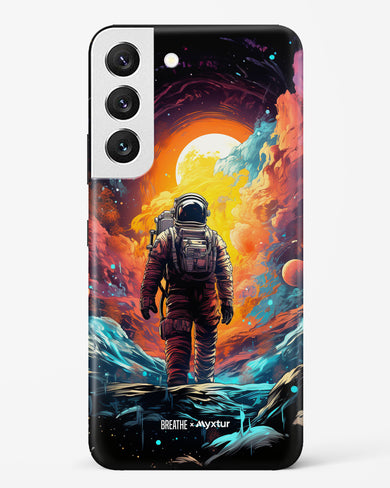 Technicolor Space Adventure [BREATHE] Hard Case Phone Cover (Samsung)