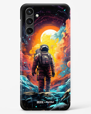 Technicolor Space Adventure [BREATHE] Hard Case Phone Cover (Samsung)